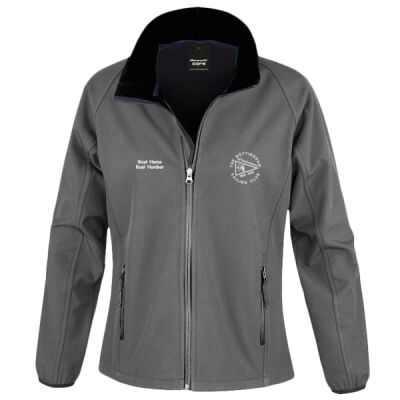 TNSC 70th Anniversary Ladies Personalised Softshell Jacket Thumbnail